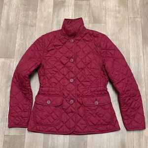 Womens GAP Quilted Button Up Jacket‎